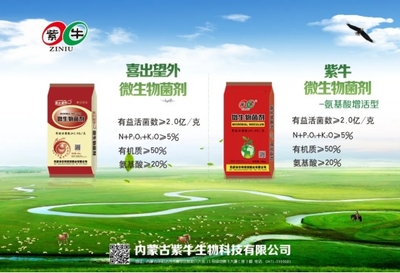2020年全國微生物肥料研討會暨內蒙古紫牛生物科技微生物肥料客戶會 復合微生物肥料研發新動向